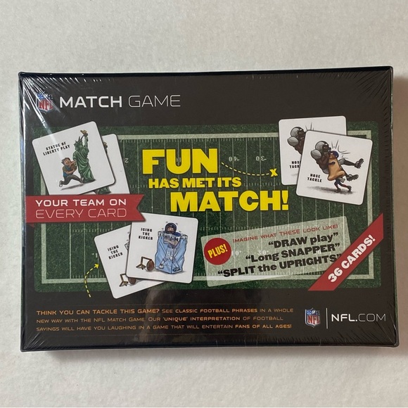 Las Vegas Raiders NFL Memory Match Game Card Licensed YouTheFan NEW - Picture 2 of 6